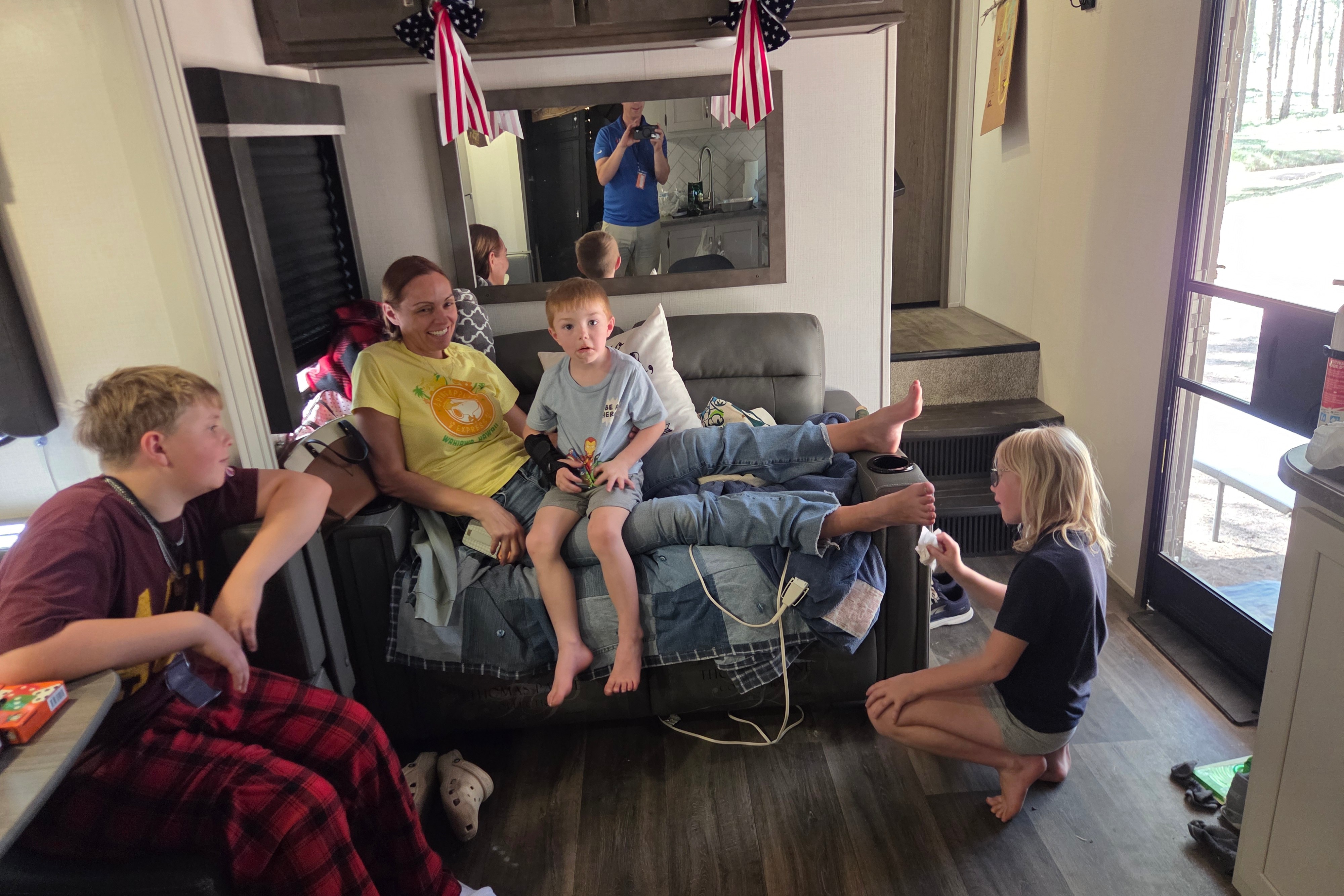 curt's Keystone Cougar sport Fifth Wheel