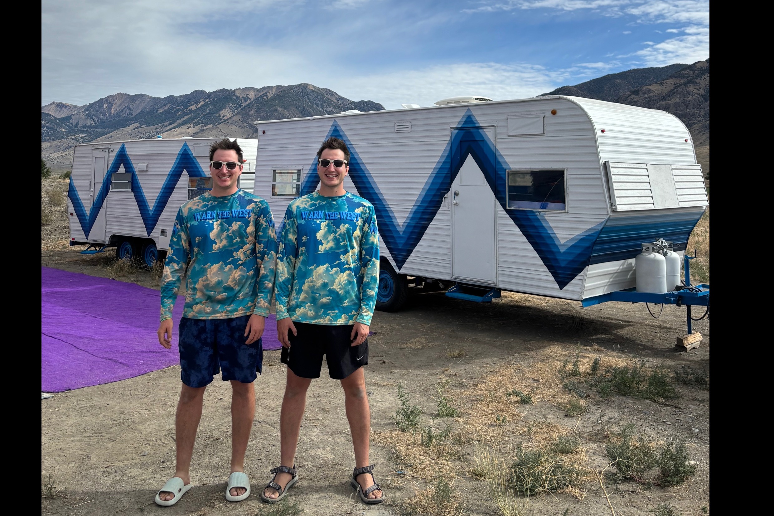 Fluffy The Cloud Burning Man Warn The West Rental Trailer 2026