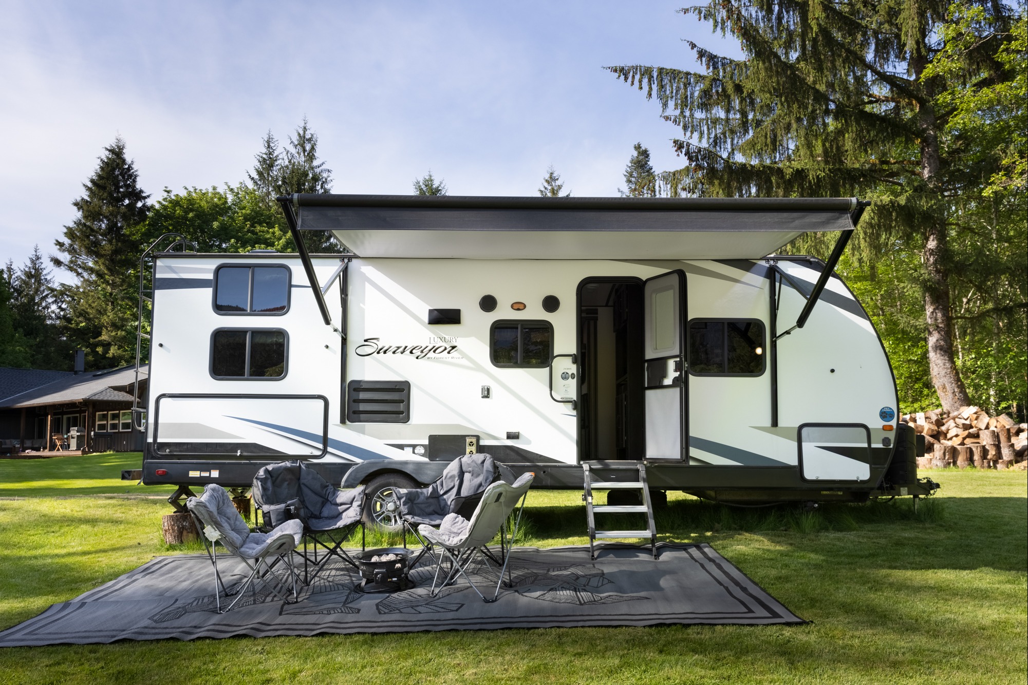 Quadra Island Luxury Travel Trailer