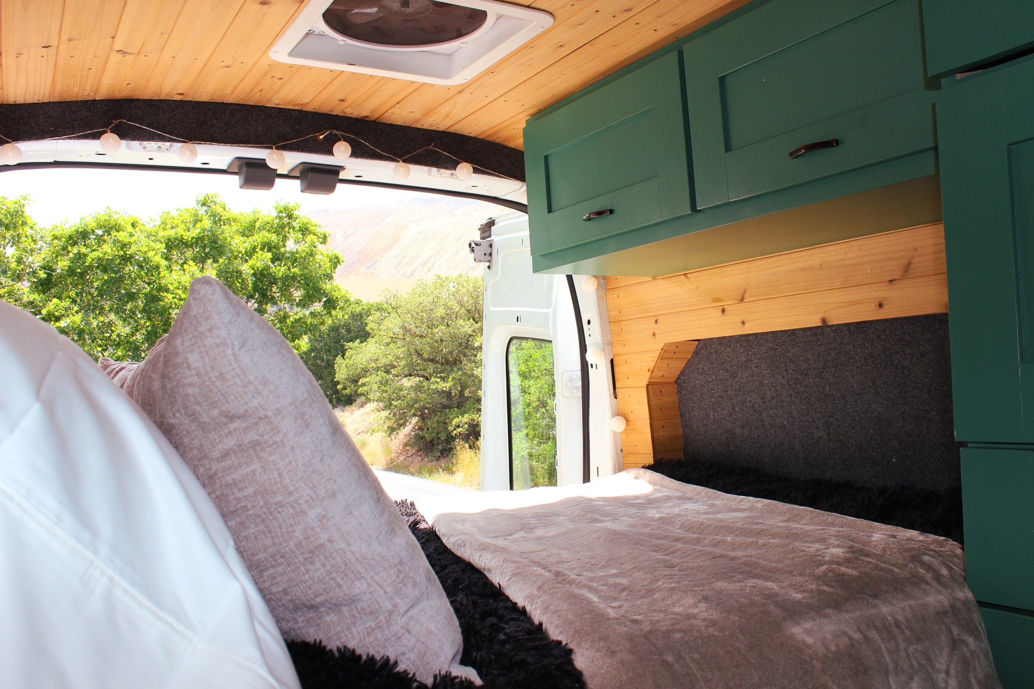 Luxury Ford Transit with upgraded off-grid system