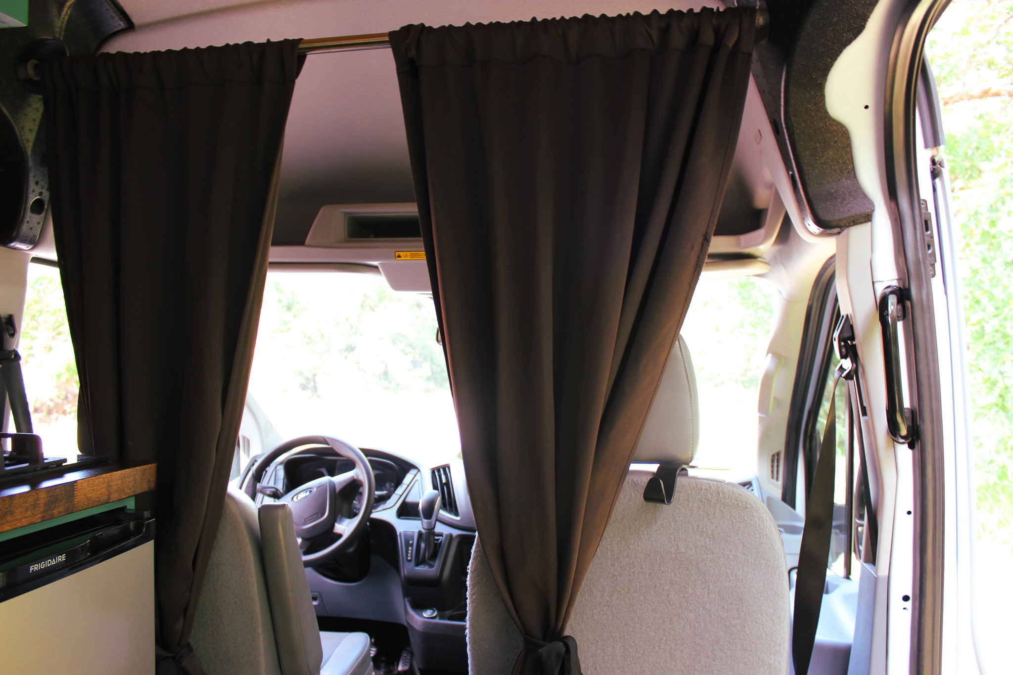 Luxury Ford Transit with upgraded off-grid system