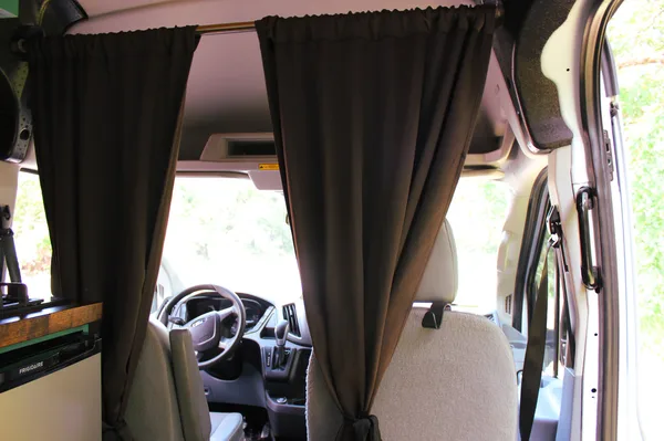 Luxury Ford Transit with upgraded off-grid system