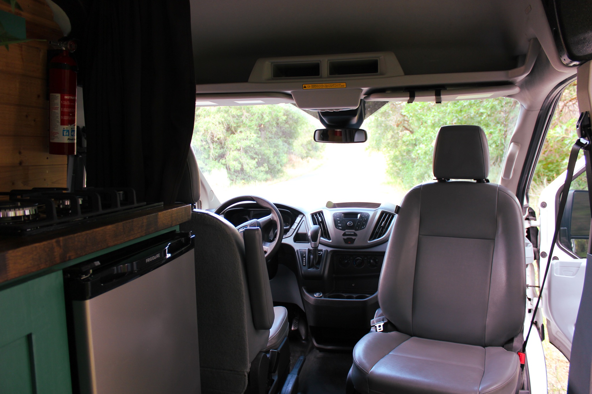 Luxury Ford Transit with upgraded off-grid system