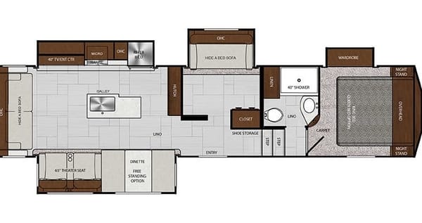 The Perfect Family Unit- Forest River 34MID Fifth Wheel