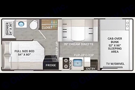 Brand new 2027 Thor Chateau 24ft. with free private shuttle