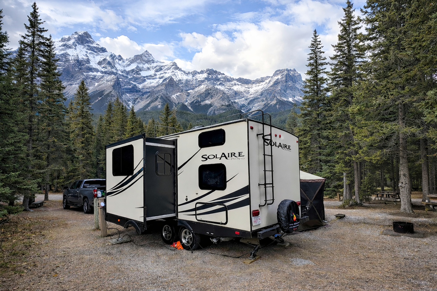 Family Adventure RV w/ 55” Projector | Luxury • Bunks • Half Ton Towable