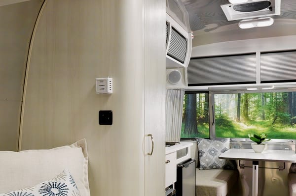 John's family Airstream 16 ft Travel Trailer