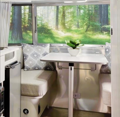 John's family Airstream 16 ft Travel Trailer