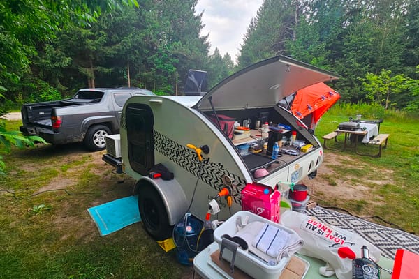 Daniel's Little guy 6 wide Micro Trailer with most harley davidson hauling capability