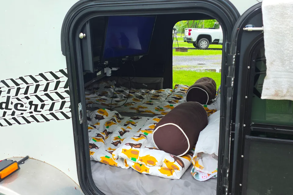 Daniel's Little guy 6 wide Micro Trailer with most harley davidson hauling capability
