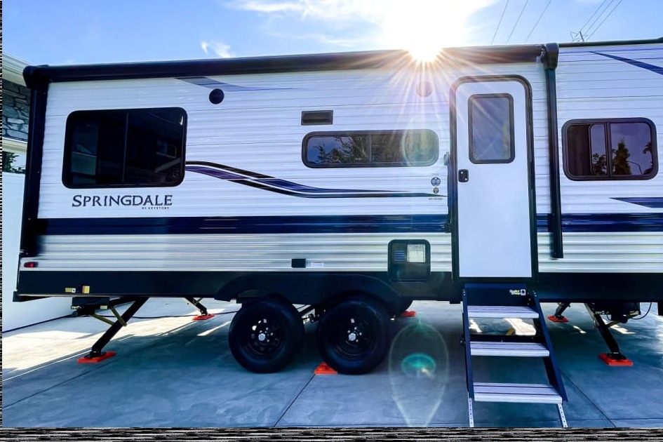 Jim and Brenda's 2022 Keystone Springdale 222 WRD Travel Trailer Las Vegas Nevada