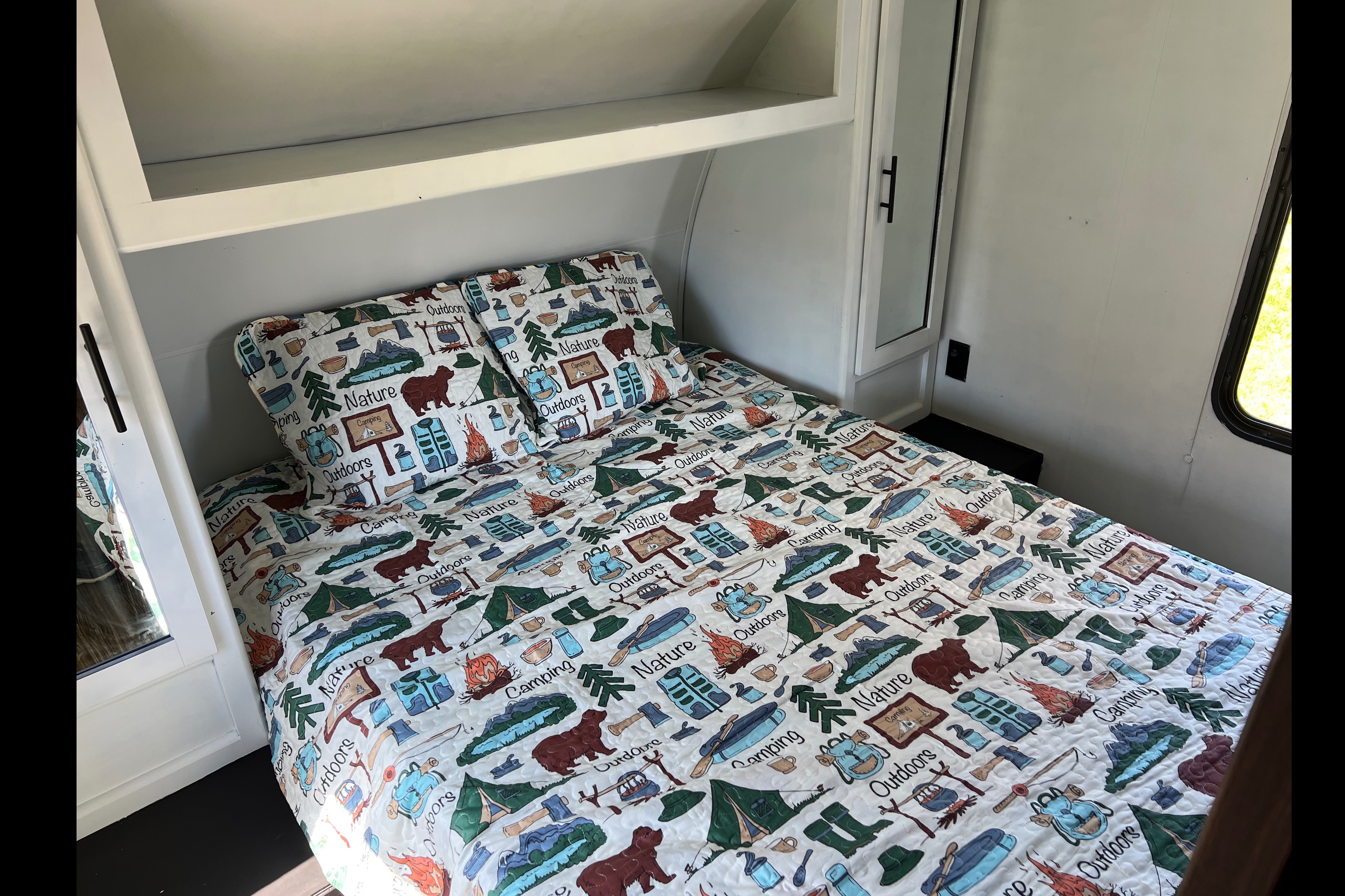 Fun Semi Modern Travel Trailer