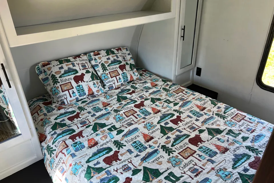 Fun Semi Modern Travel Trailer