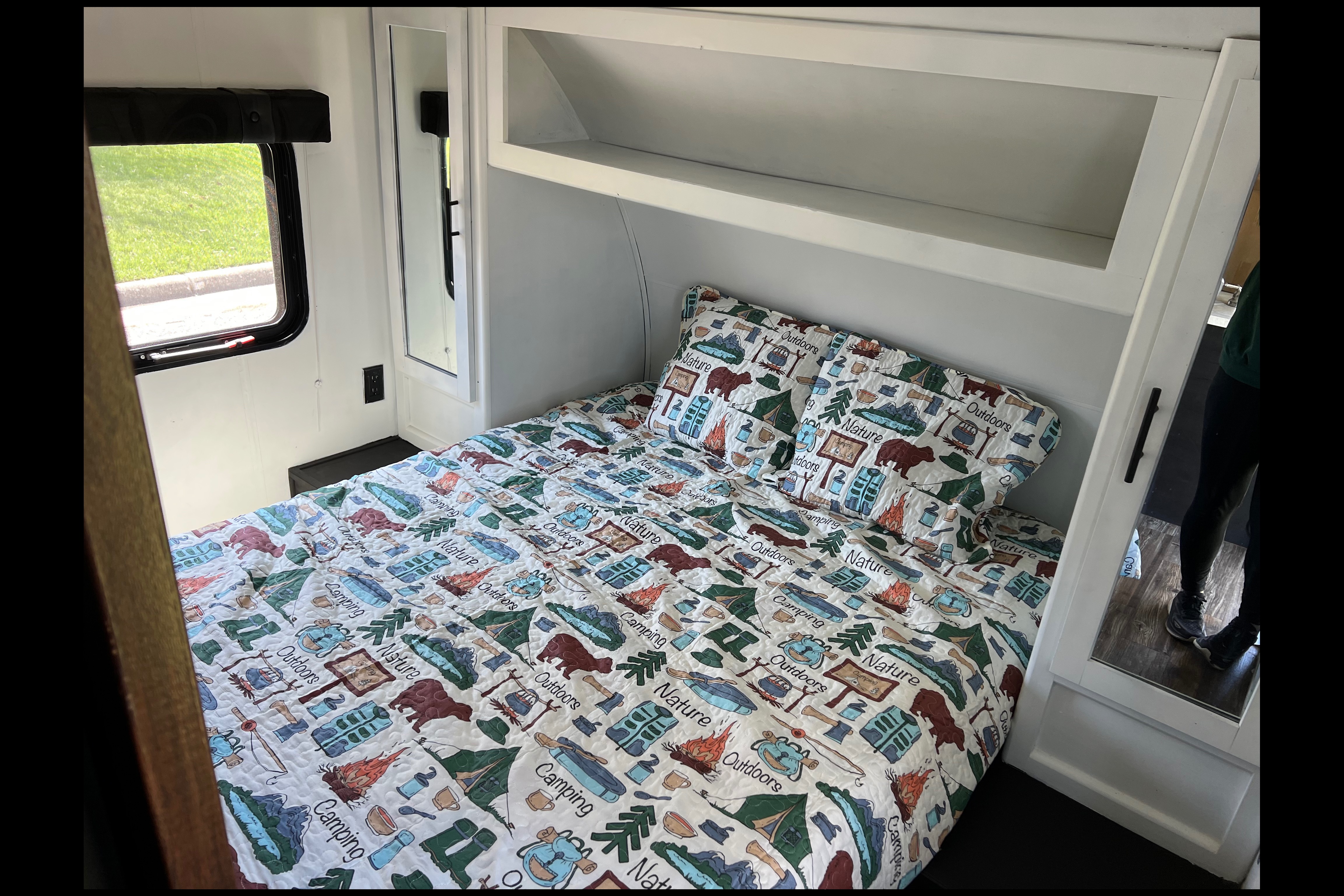 Fun Semi Modern Travel Trailer