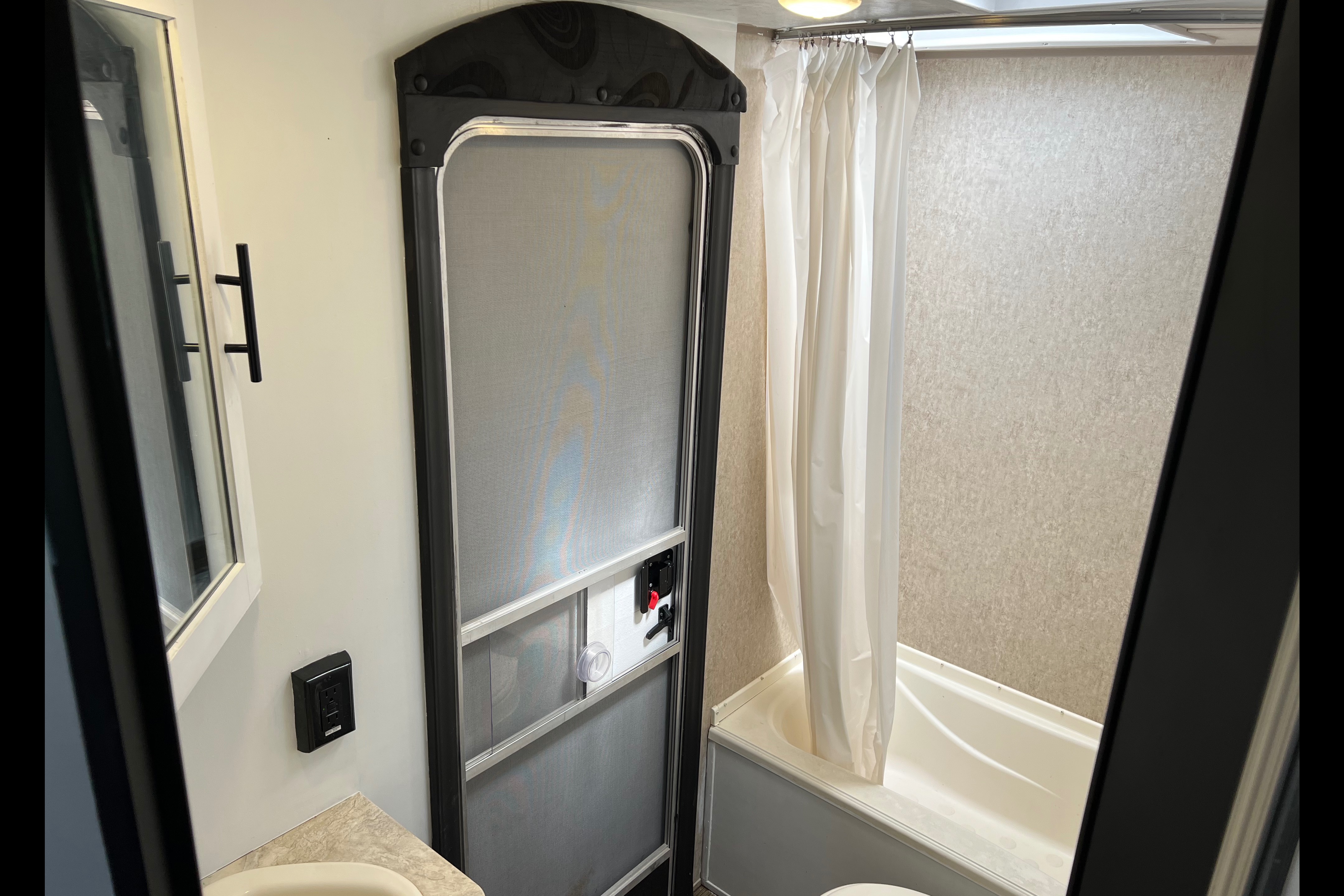 Fun Semi Modern Travel Trailer