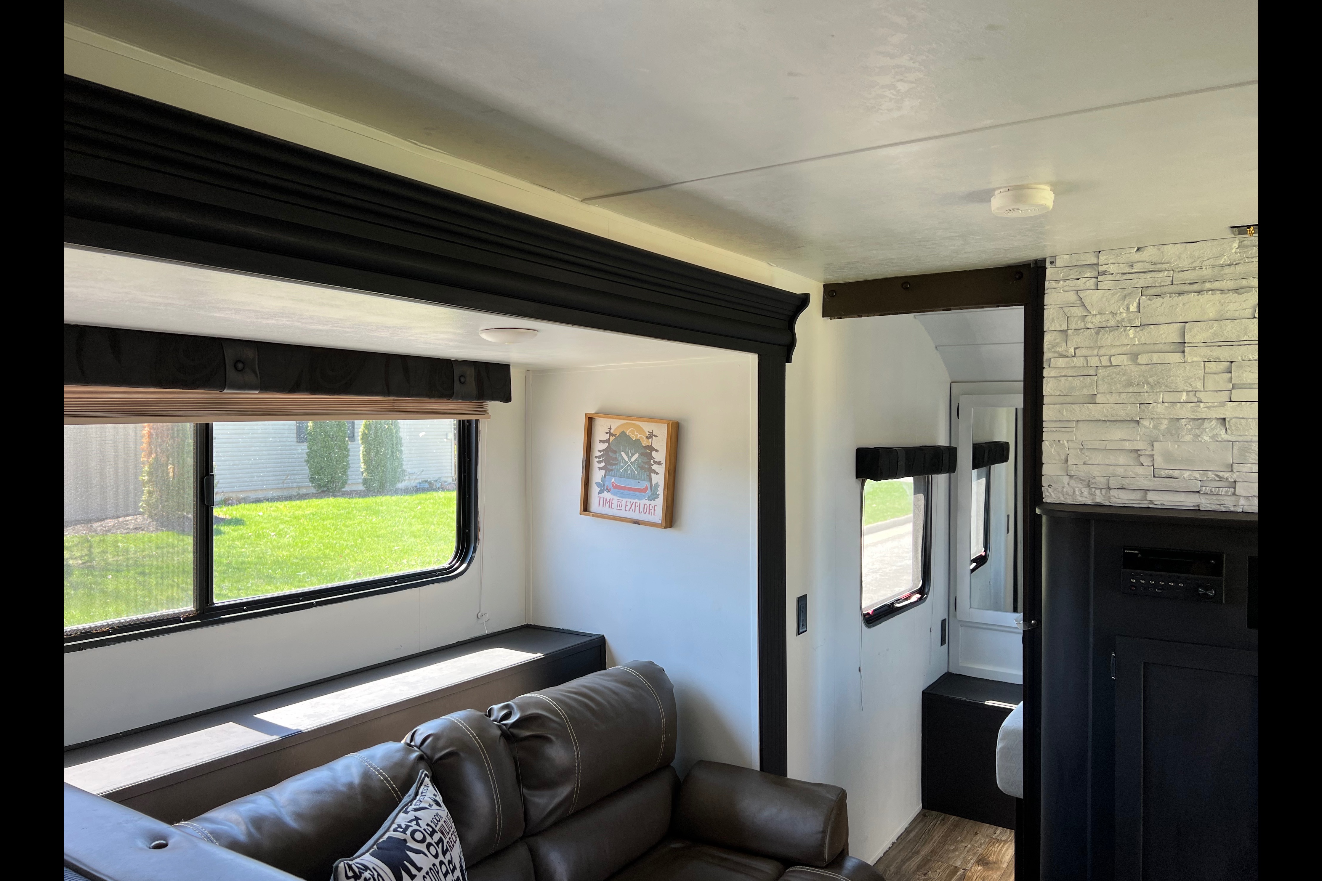 Fun Semi Modern Travel Trailer