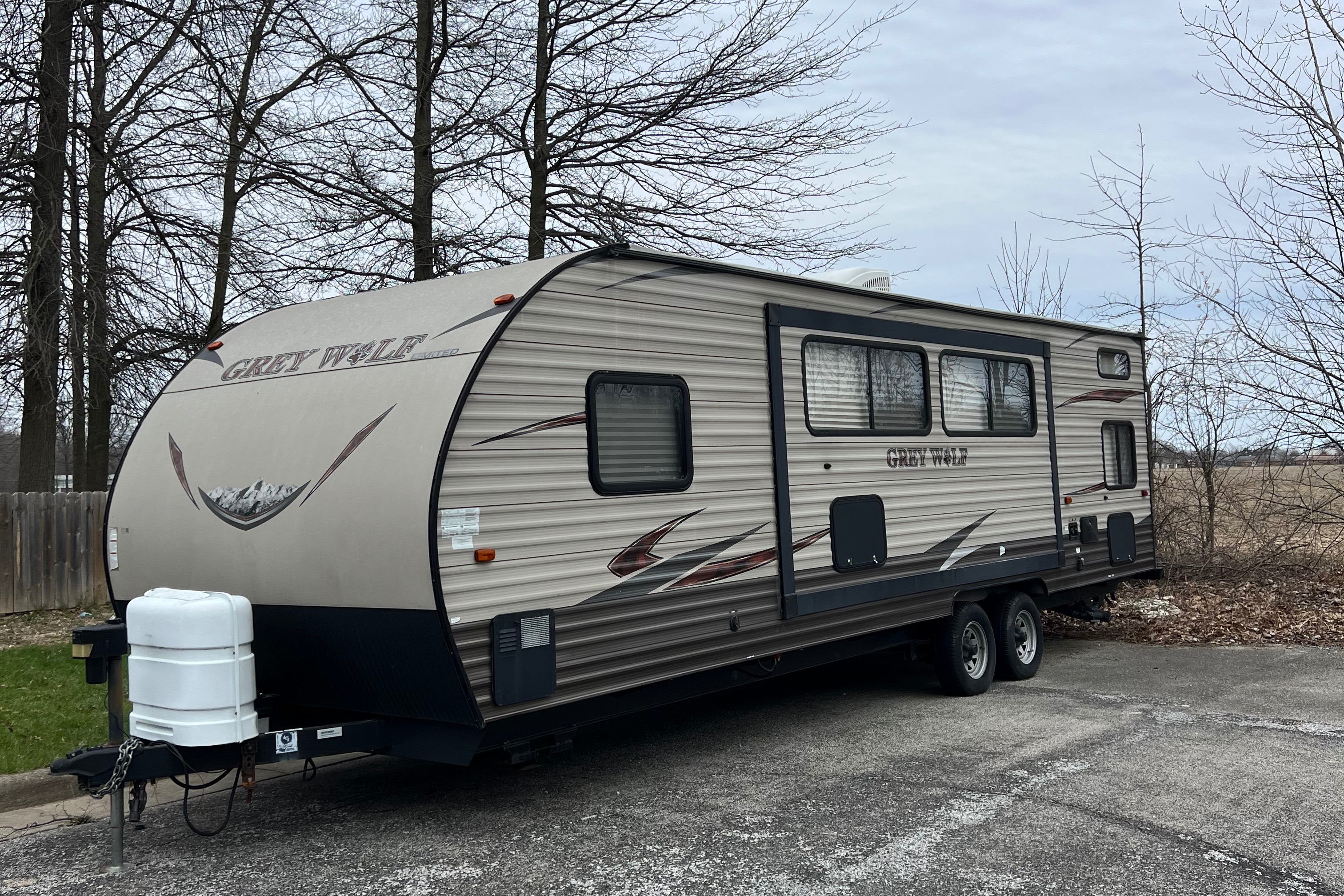 Fun Semi Modern Travel Trailer