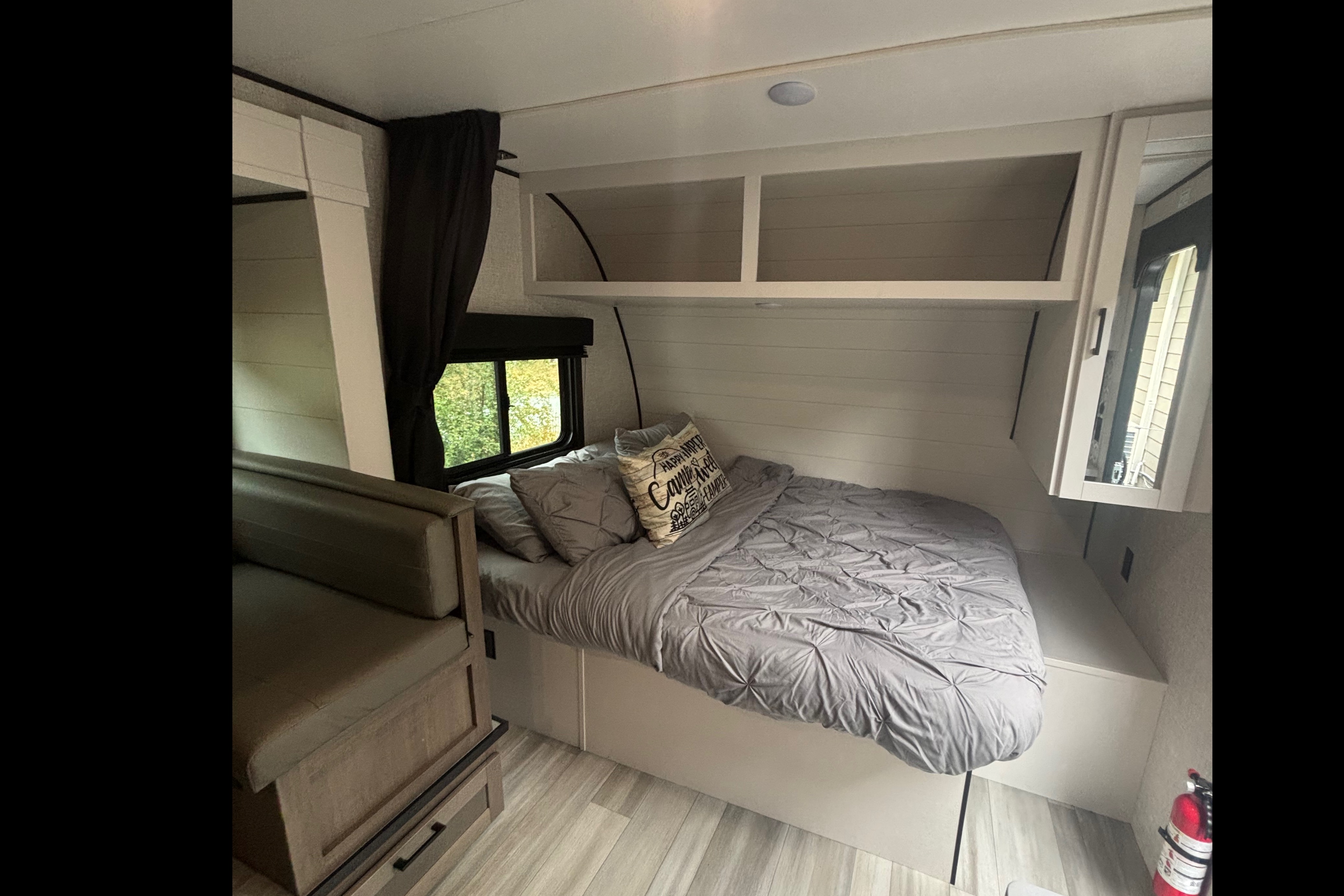 King Family’s Highland Ridge Open Range Travel Trailer (SUV towable)
