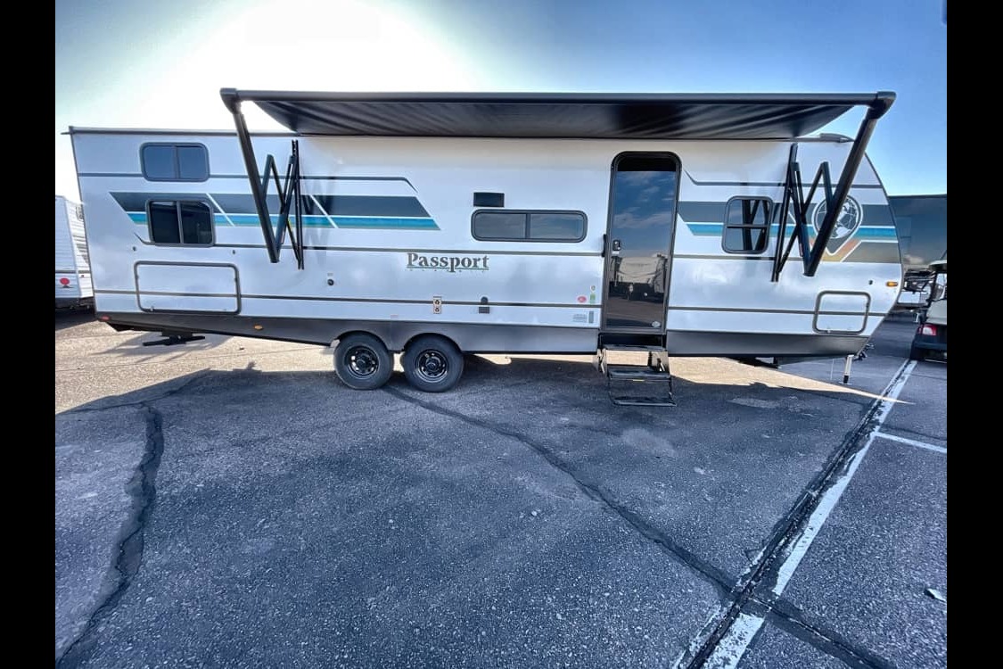 Keystone Passport bunkhouse