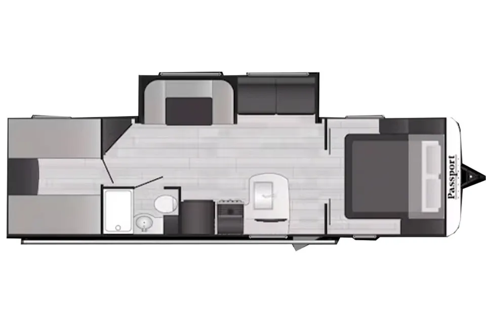 Keystone Passport bunkhouse