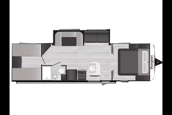 Keystone Passport bunkhouse
