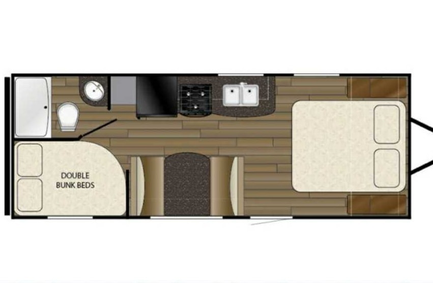 V&P's Heartland Trailrunner 22SLE Travel Trailer