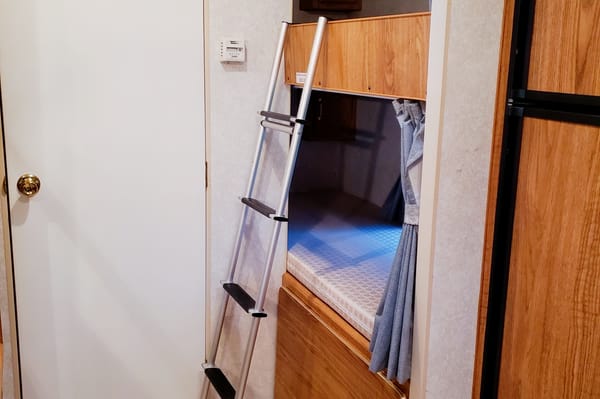 Island adventure with our Fleetwood Mallard Travel Trailer
