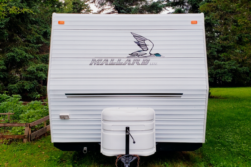 Island adventure with our  Fleetwood Mallard Travel Trailer