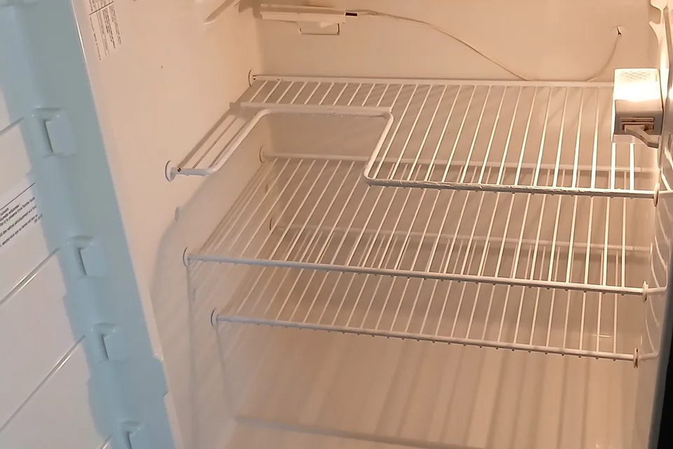 Nikki's cozy, kid friendly, pet friendly trailer. 