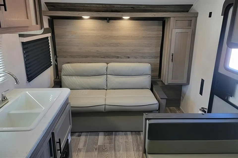 Family Bunkhouse Camper – Forest Lakes Special Setup Option| Sleeps up to 7