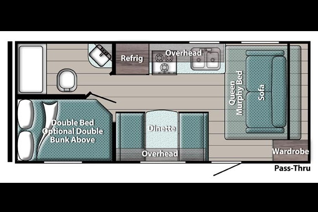 Family Bunkhouse Camper – Delivery & Setup Options| Sleeps up to 7