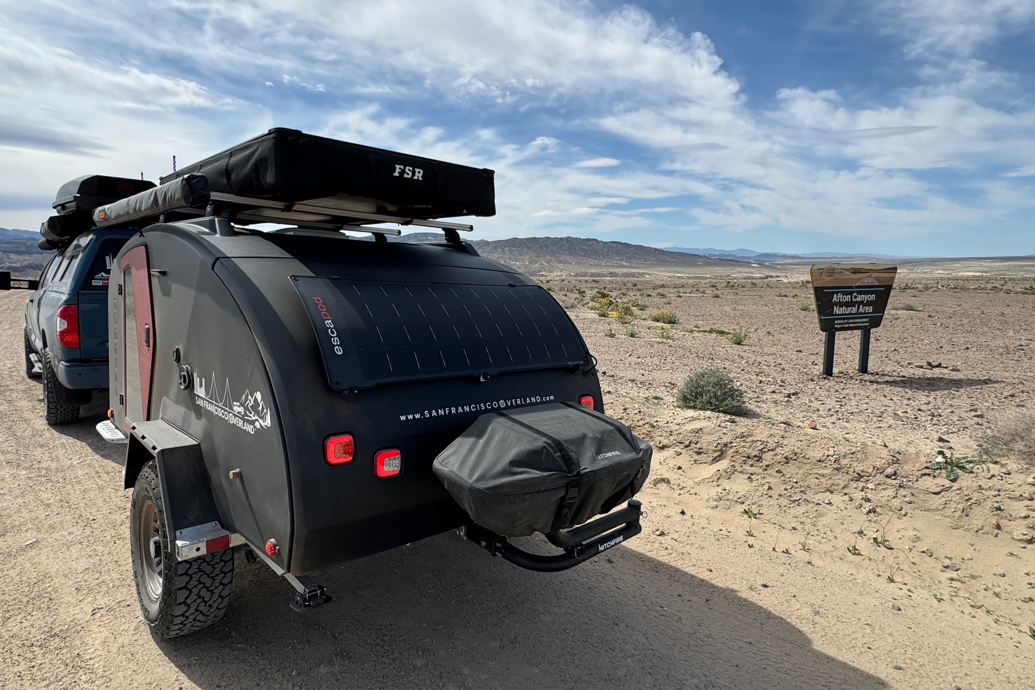 Simon, our 2024 Escapod Voyager TOPO2 w/ FSR Premium Hybrid Roof Top Tent