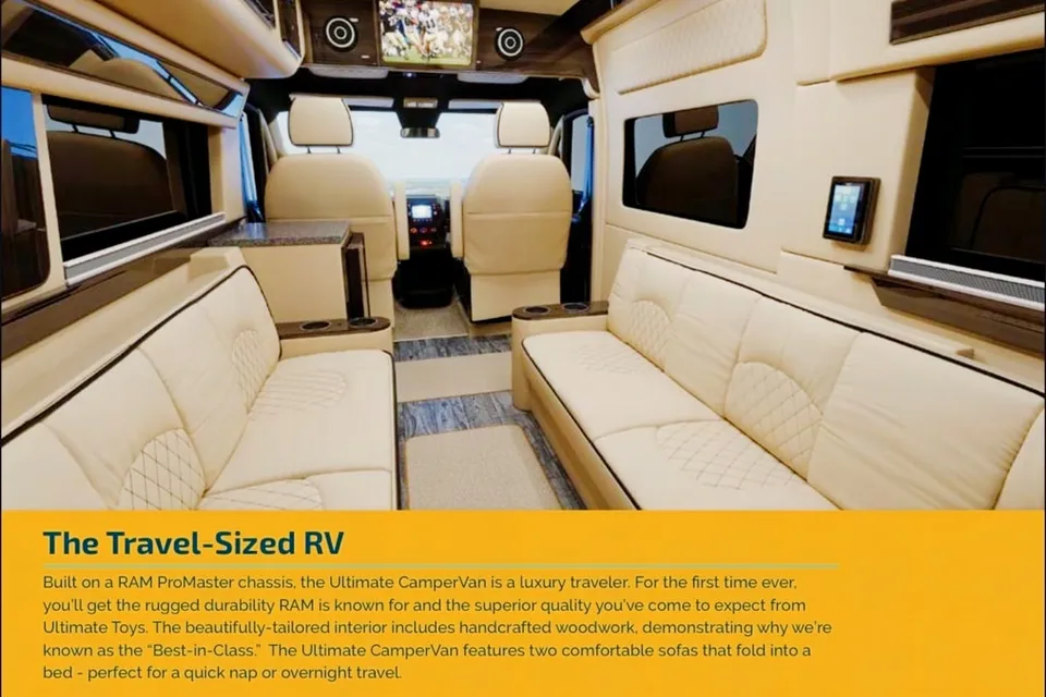 Norman's Luxury RAM ProMaster 3500 Campervan