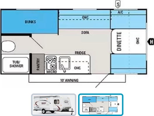 Sherwin's 2014 Jayco Jay Flight Swift - SUV towable