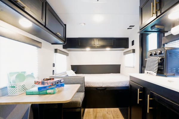 Get cozy and stay awhile, home away from home.