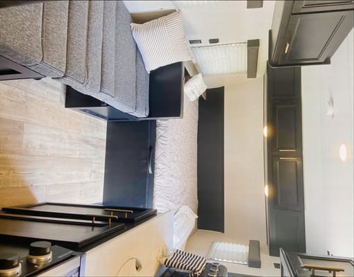 Get cozy and stay awhile, home away from home.