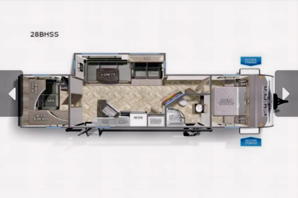 Jeremy's Palomino 28BHSS Travel Trailer