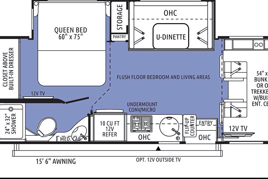 Forest River Sunseeker 2400b Class C with ALL the Comforts of HOME