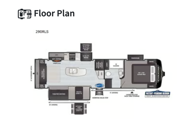 Luxe 2021 Cougar Cove 5th Wheel
