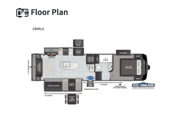 Luxe 2021 Cougar Cove 5th Wheel