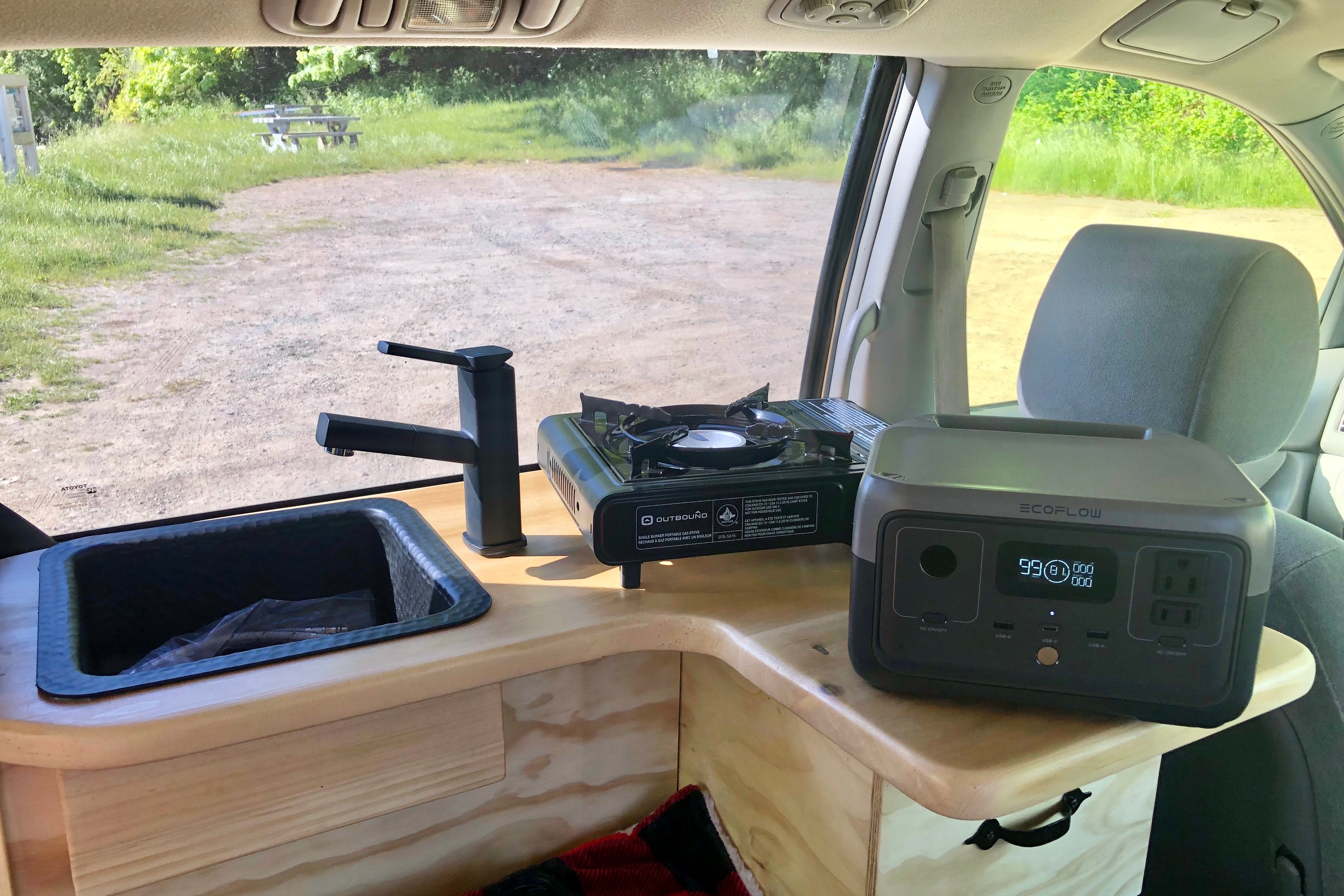 Toyota Sienna campervan
