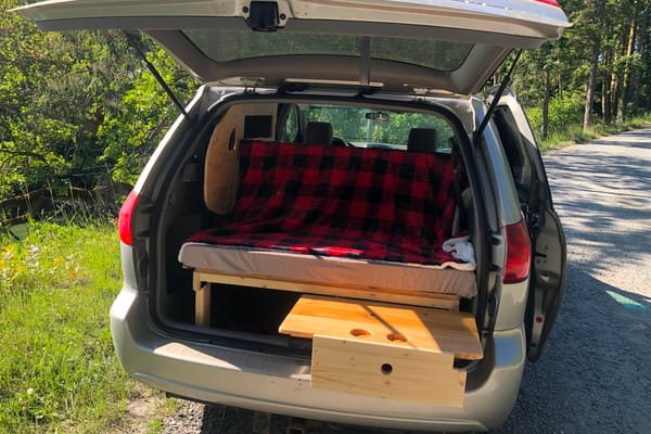 Toyota Sienna campervan