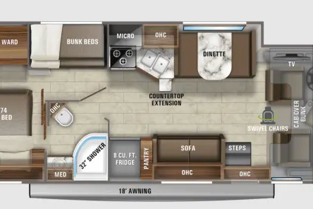 10-Person Jayco Redhawk 31F Vacation