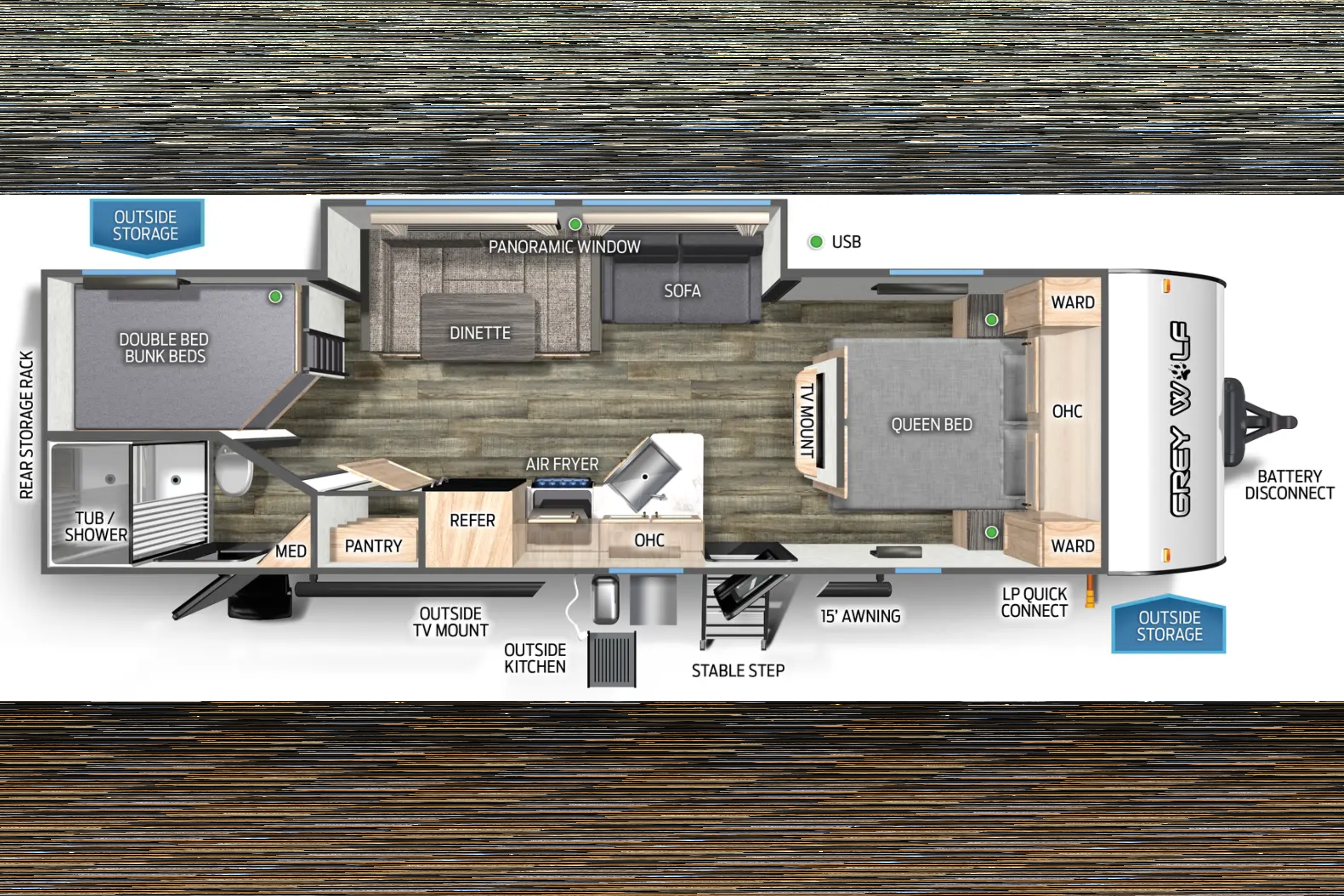 Grey Wolf Island Getaway