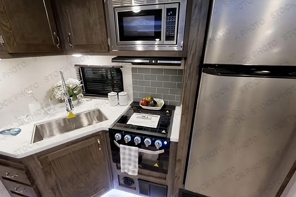 Modern and comfortable East to West 281BH Travel Trailer