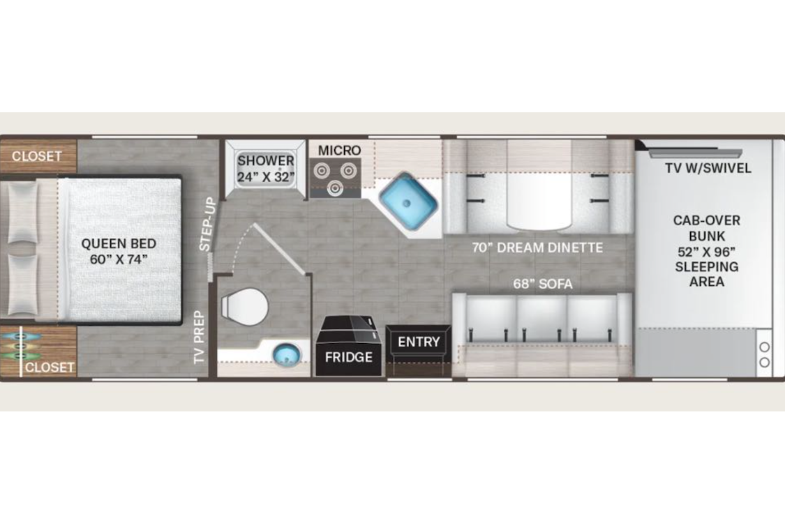 New 2025 Thor Chateau 30ft. with free private shuttle - Marie
