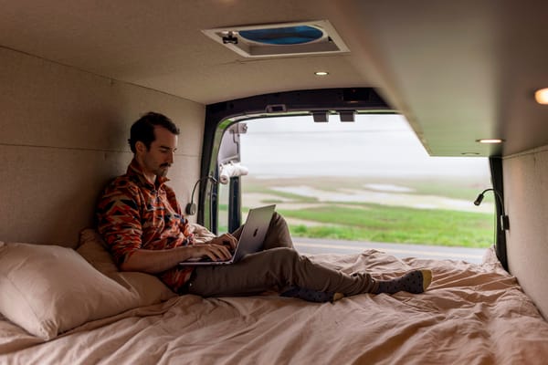 Modern 2020 Ford Transit Camper (Van 1)