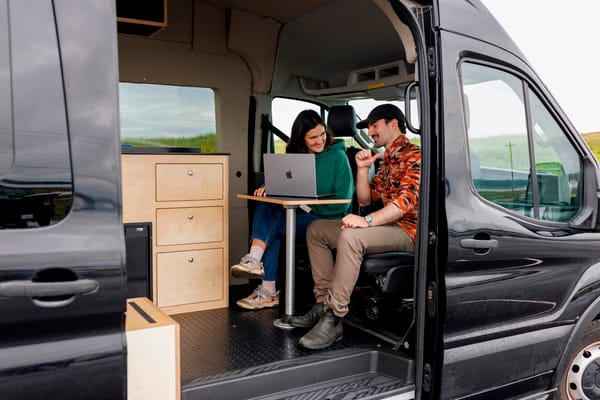 Modern 2020 Ford Transit Camper (Van 1)