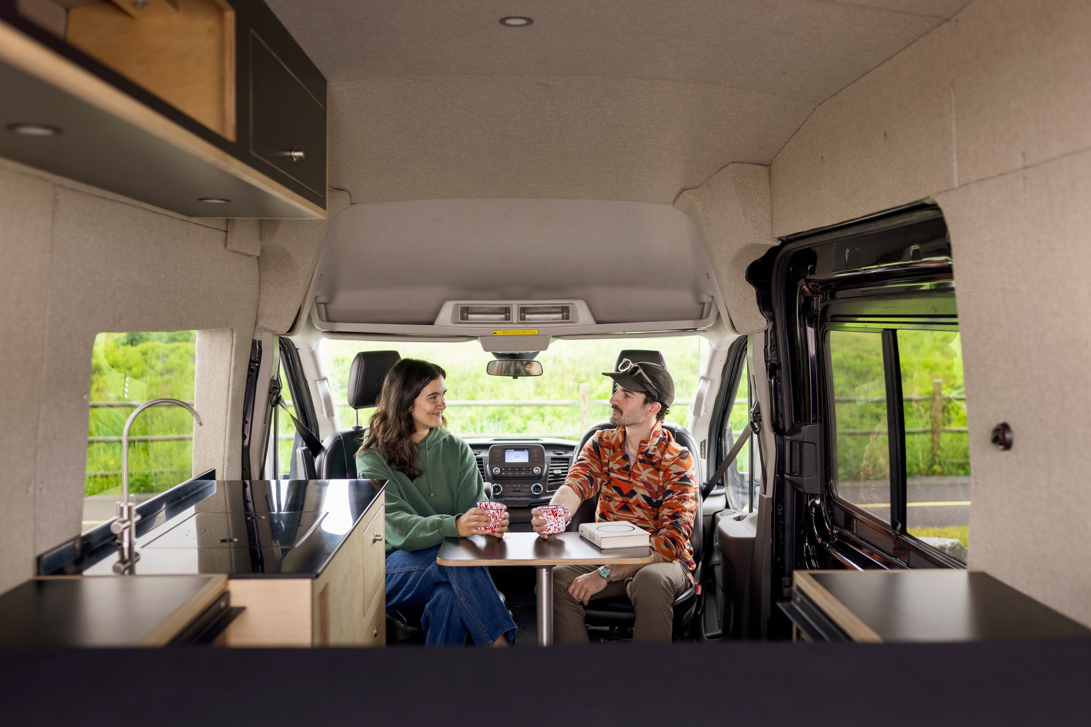 Modern 2020 Ford Transit Camper (Van 1)