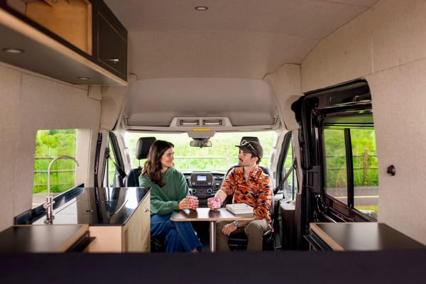 Modern 2020 Ford Transit Camper (Van 1)